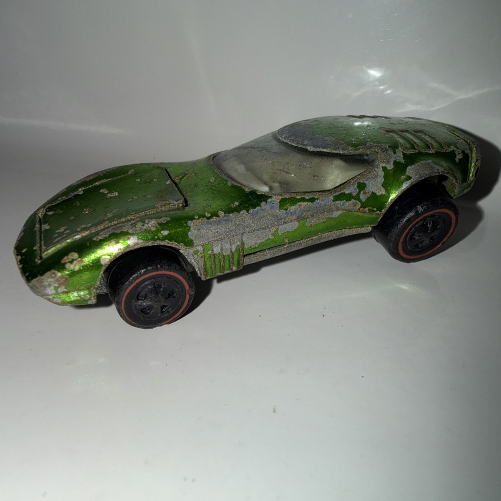 Vintage Hot Wheels Redline Torero 1968  Apple Green